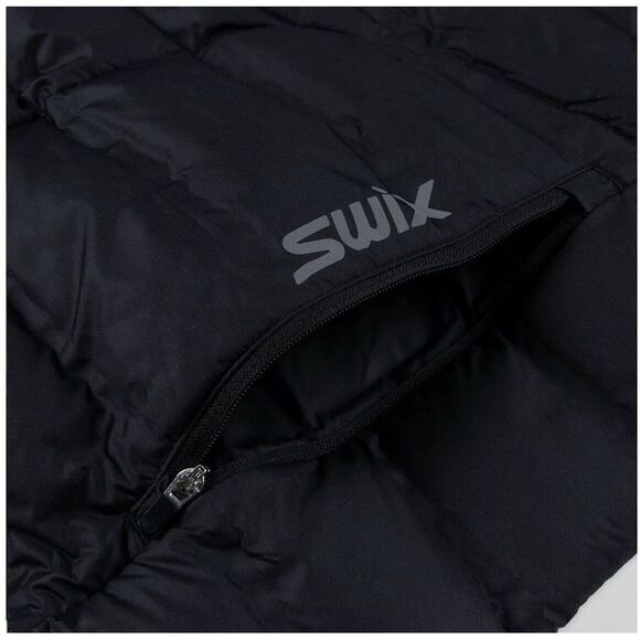 Swix Vista Down Vest Men's Sz Large Zipper Ski Vest Cross Country Outdoor Black - Picture 4 of 11